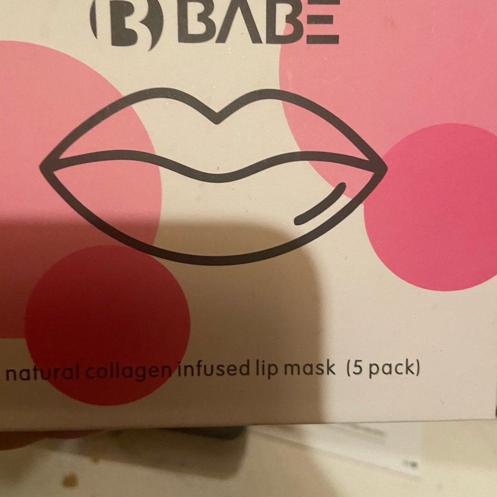 Lip masks never opened